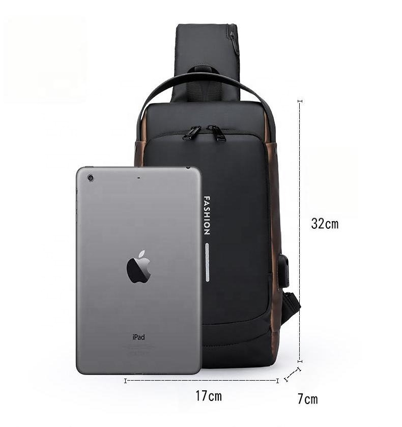Mochila Hombre Antirrobo Nylon Impermeab