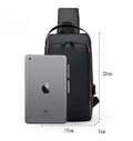 Mochila Hombre Antirrobo Nylon Impermeab