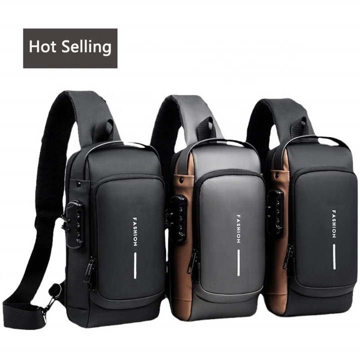 Mochila Hombre Antirrobo Nylon Impermeab